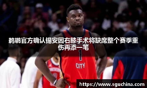 鹈鹕官方确认锡安因右膝手术将缺席整个赛季重伤再添一笔